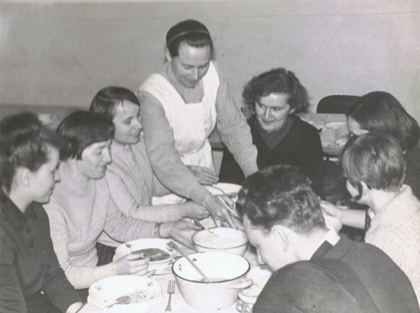 1964 Żywienie studentek Lublin KUL